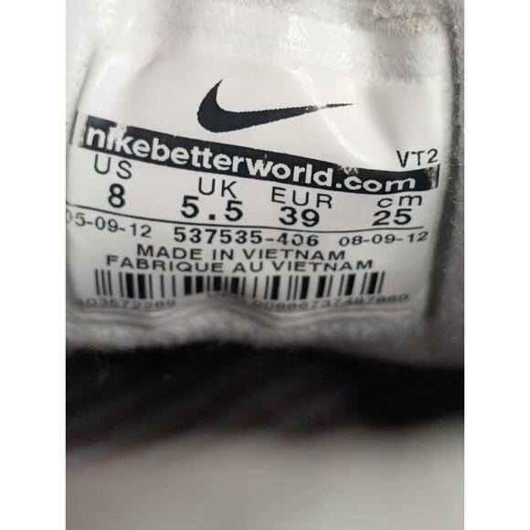 Nike Lunarglide 4 + H2O Repel Womens Gray Salmon Lace Up Running Shoes Size 8 - Picture 10 of 11